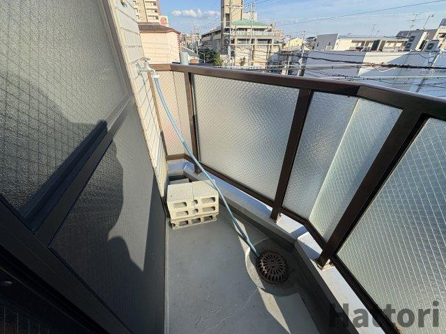 クレール服部のバルコニー