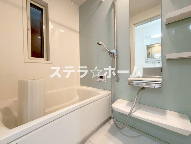 夕日丘3 中古戸建の浴室|ゆったり過ごせるお風呂です