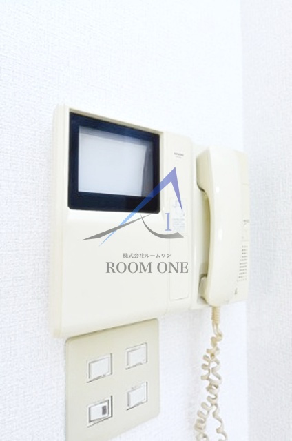 モンテ・オーロのセキュリティ|モニター付きインターホンです。