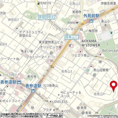 【地図】 | ハイシティ南青山