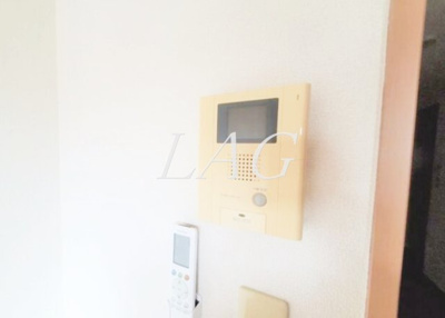 【セキュリティ】 | Joy of Life鶴川 | モニター付きインターフォンです。