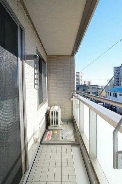プロンシア青木のバルコニー