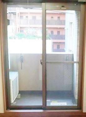 ピースフルコート菊川のバルコニー