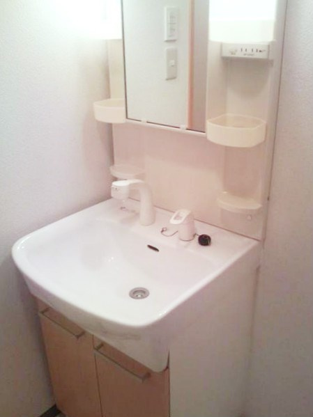 ピースフルコート菊川の洗面所