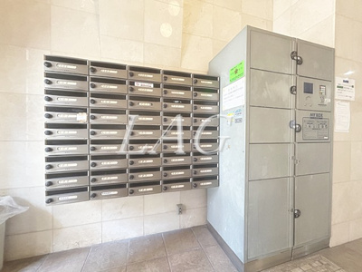 【その他共用部分】 | ステージファースト慶應三田 | 集合ポストです。