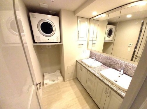 千代田区富士見１丁目の賃貸マンションのその他|洗面