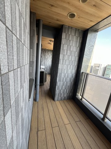 千代田区富士見１丁目の賃貸マンションのバルコニー