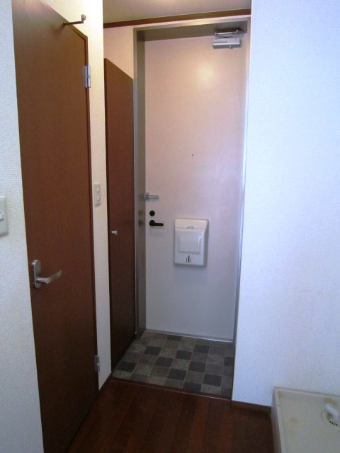 ドミールTの玄関