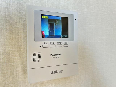 【セキュリティ】 | エスポアール | カメラ付インターホン
