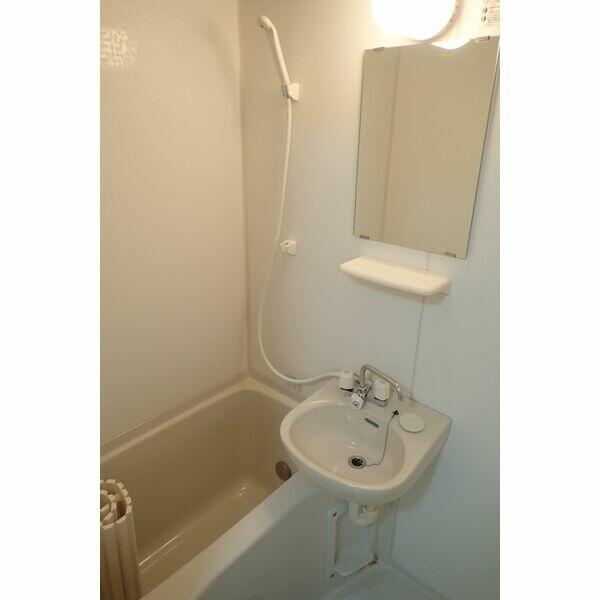 ハイツニュータマの浴室