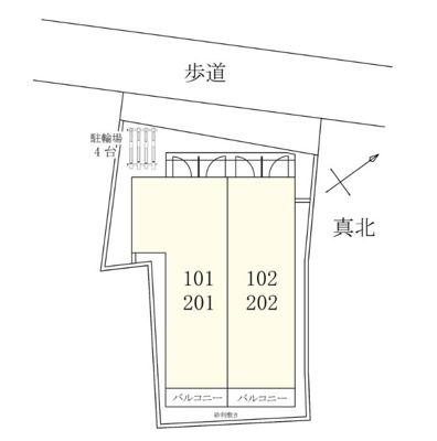 【区画図】 | リブリ・四つ木シュトラーセ