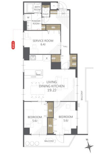 【間取り】オリンポス新座志木 