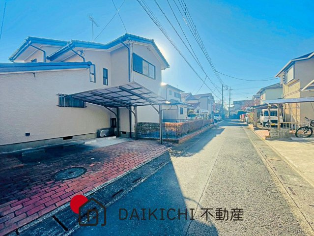 【前面道路含む現地写真】 | 川島町八幡2丁目　中古戸建