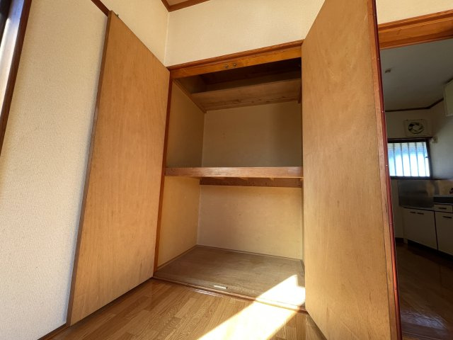 茂原市小林のアパートの収納