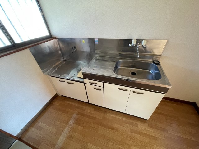 茂原市小林のアパートのキッチン