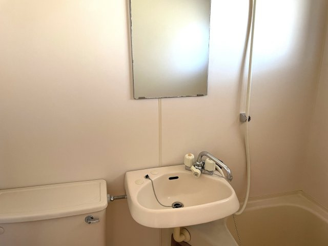 茂原市小林のアパートの洗面所