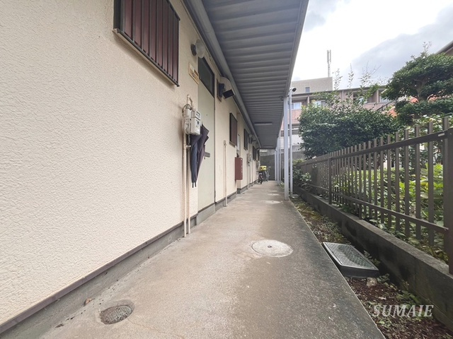 カナディアンハイツヤマサキのロビー|共同廊下です！