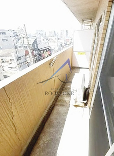 ヴァンハウス川崎京町サングレイスのバルコニー|バルコニーです。