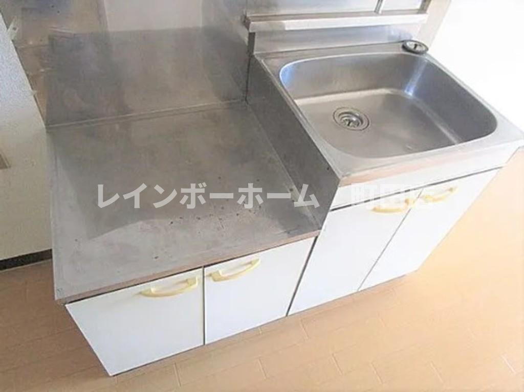 フローラハウス※初期費用分割あと払いサービス利用可能物件のキッチン