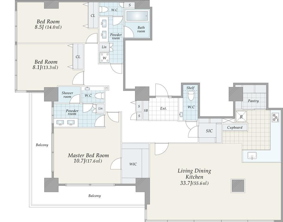 恵比寿ガーデンテラス壱番館の外観
