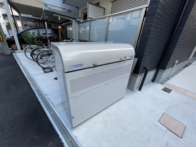 【その他共用部分】 | Hiro Palace Ⅰ | 敷地内専用ゴミ置き場です