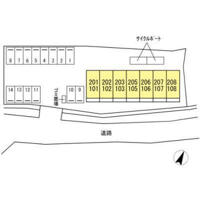 【区画図】 | D-room O-DIK GARDEN