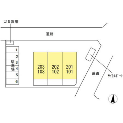 【区画図】 | ベラルーチェ南ヶ丘