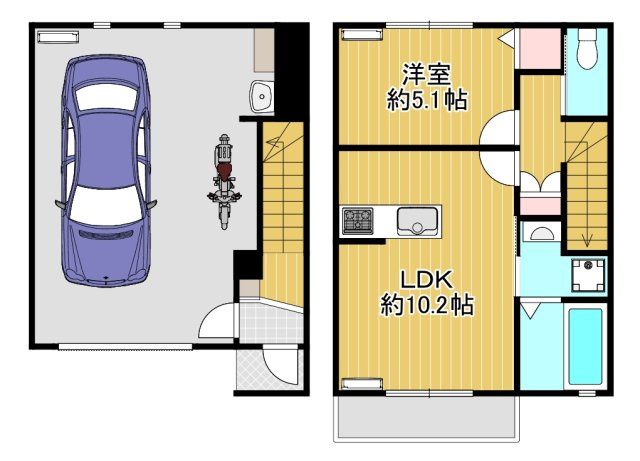 赤山BASEの間取り