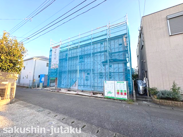 長作台１丁目　新築戸建の外観|長作台１丁目　新築戸建　土地広々５３坪！