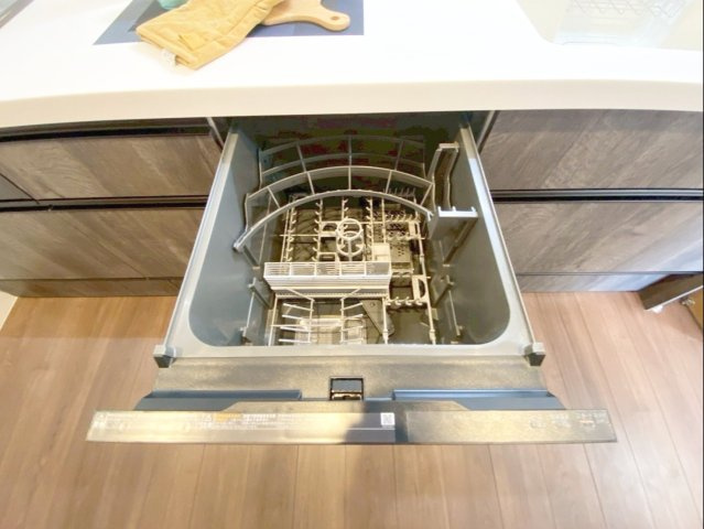 サングレート箱崎公園東のキッチン|食事洗浄乾燥機付き！