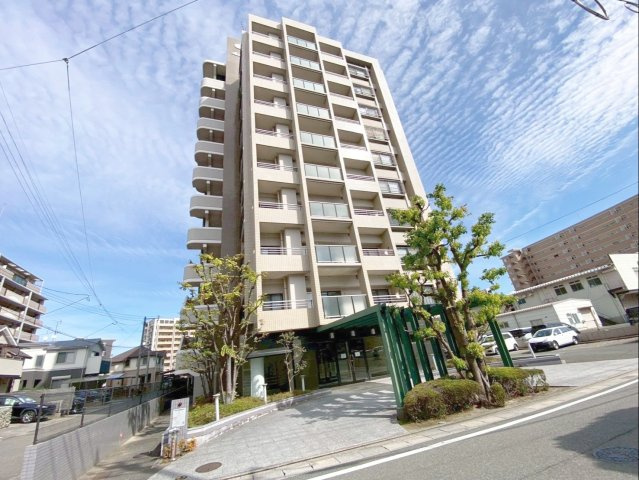 サングレート箱崎公園東の外観|RC造10階建てのマンション！4階のお部屋です！