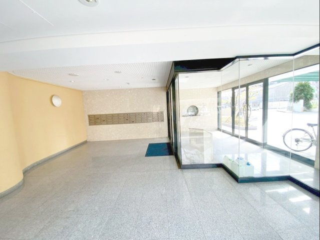 サングレート箱崎公園東のエントランス|広々とした清潔なエントランスです！