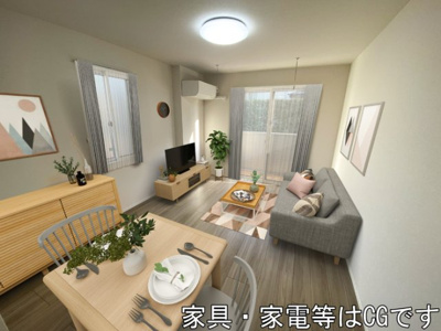 【居間・リビング】 | ブレッザ | 清潔なロビーです