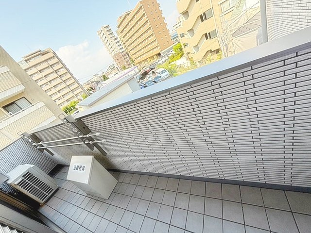 仮称RIVERA KASAIのバルコニー|バルコニーです。