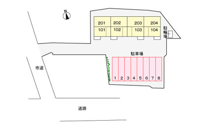 【区画図】 | エアリーハウス