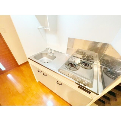 【キッチン】 | アンプルールフェール上永谷 | 便利な2口ガスコンロシステムキッチン♪
