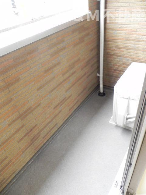 ブルックヒルズⅥのバルコニー|バルコニー付きです