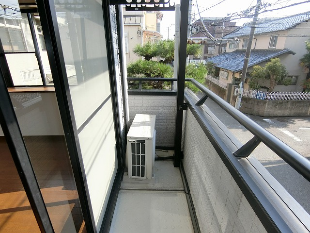甲子園九番町戸建のバルコニー