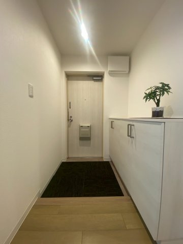 琴似プリンスハイツA棟の玄関