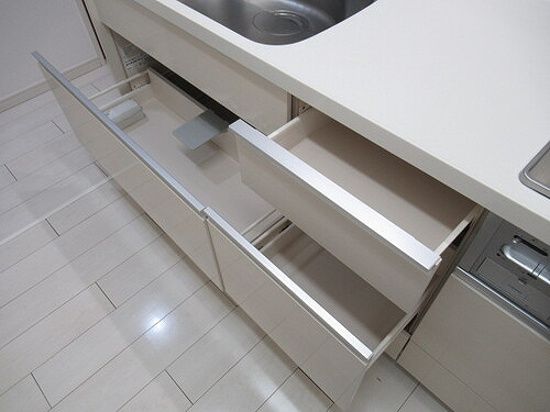 ナイスアーバン武蔵浦和のキッチン|キッチン収納