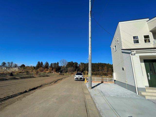 新築戸建・新築建売　寄居露梨子　鉢形小・城南中の前面道路含む現地写真