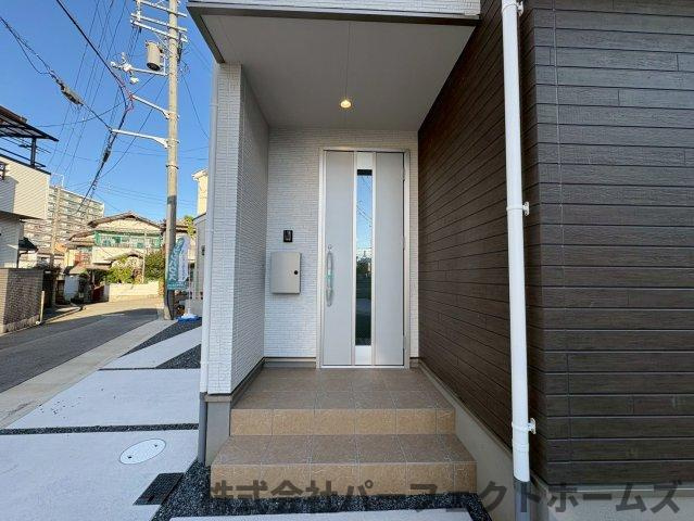 牧野本町二丁目1期2号地のエントランス