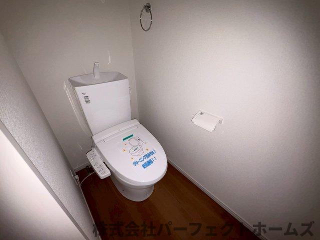 牧野本町二丁目1期2号地のトイレ|ゆったりとした空間のトイレです