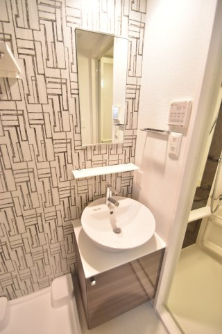 大阪市都島区東野田町５丁目の賃貸マンションの洗面所