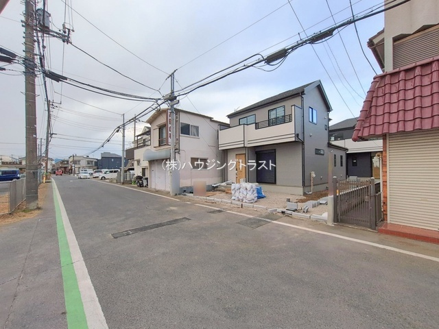 仲介手数料無料　ハートフルタウン所沢東狭山ヶ丘11期・新築全２棟の前面道路含む現地写真