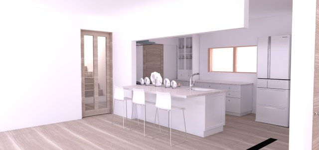 本通5丁目南のキッチン