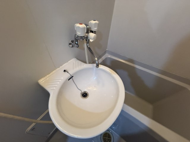 石橋蛍池マンションの洗面所