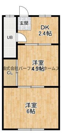 ロイヤルハイツ香里の間取り