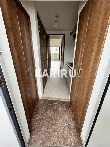 ワールドアイ都島高倉町の玄関