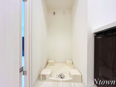 【設備】 | ディアレイシャス東別院Ⅱ | 洗濯機置き場です。